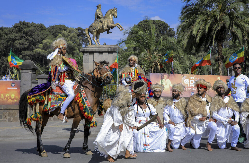 APTOPIX Ethiopia Adwa Day